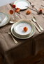 Hermia Livora Chic 24 Ytkm - Juego de cena de porcelana de 24 piezas Multicolor
